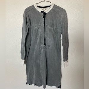 Isabel Marant Etoile Heather gray sweatshirt dress